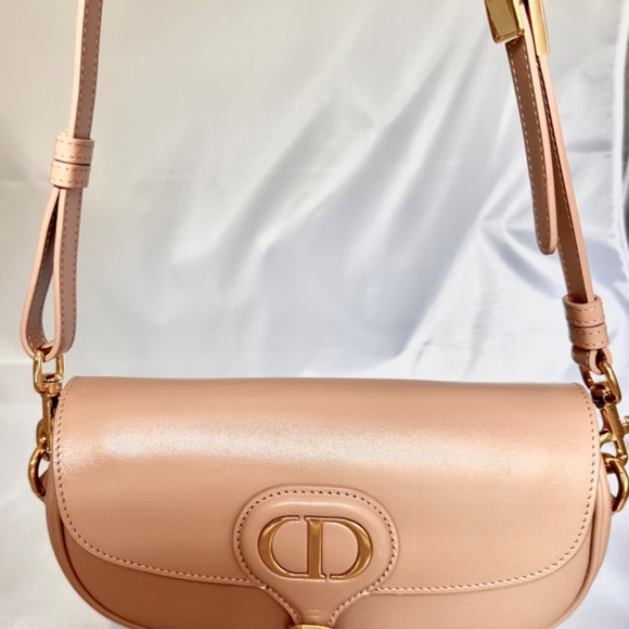 DIOR BOBBY EAST-WEST BAG ROSE DES VENTS BOX CALFSKIN - Picture 9 of 10